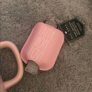 Rae Dunn Pink Pocket Bac Holder
